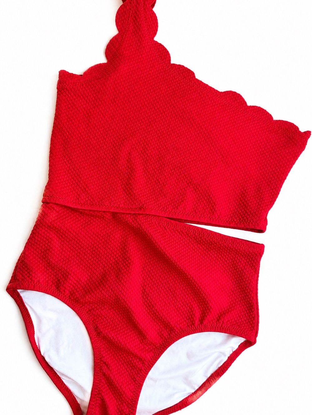Old Navy Bright Red 4th July Girls One-Piece Swimsuit Size 14-16